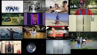 15 Gangnam Style Videos Played Together