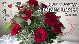 How to Arrange Grocery Store Roses for Valentine's Day