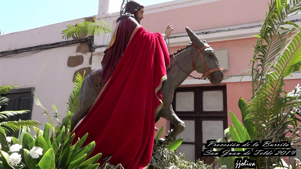 PROCESION DE LA BURRITA, SAN JUAN DE TELDE 2019