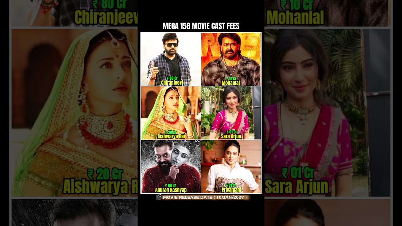 Mega 158 Movie Cast Fees? 