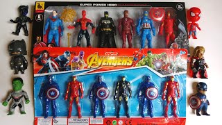 SUPERHERO AVENGERTS STORY,, Unboxing 16 , venom, spiderman, captain america, batman, superman$100USD