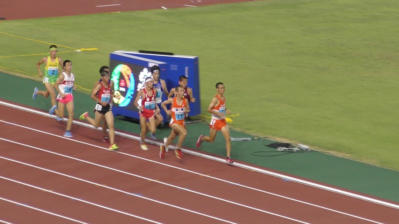 H30 三重インターハイ 男子5000m 予選3組 Youtube