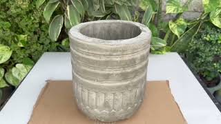 Two Amazing Planter / Using a Mold Of a Banana Trunk