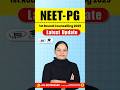 NEET PG 2025 Latest Update 🔥 | Bihar, Haryana, WB &amp; Chhattisgarh Revised Counselling Schedule Out