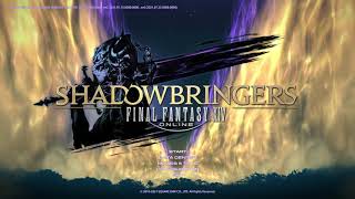 FINAL FANTASY XIV: SHADOWBRINGERS Title Screen FINAL FANTASY XIV: SHADOWBRINGERS Title Screen