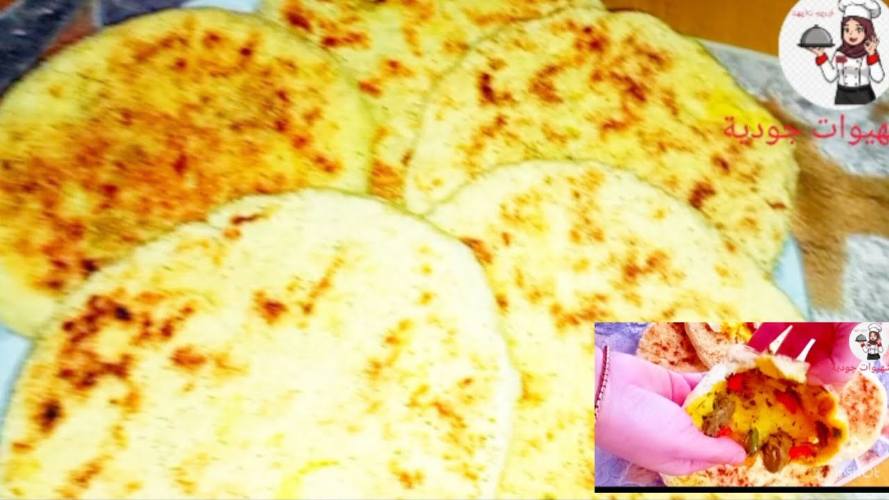 خبز البطبوط معمر  كايشهي  بالحشوى  سهلة👌