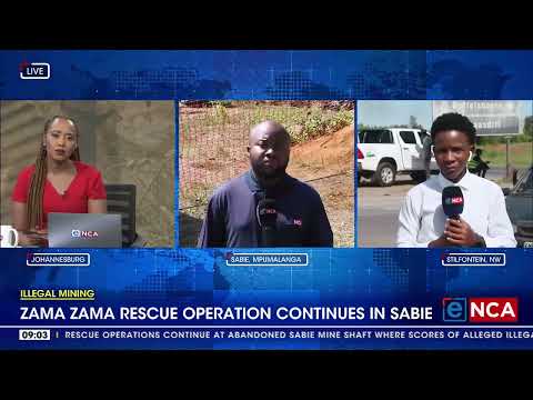 Illegal mining | Rescue operations continue in Sabie