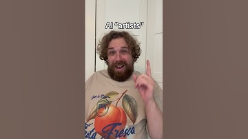 AI “artists” - You’ll want to ask ChatGPT to watch this one to the end #funny #comedy #AI #skit