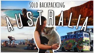 My Gap Year Experience SOLO Backpacking AUSTRALIA!