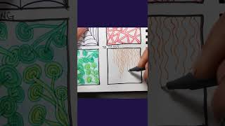 MSST Zentangle Pattern #zentangleart #zentangledesigns #drawing #zentangleinspired