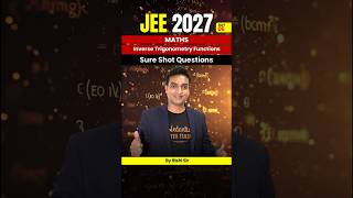 This Inverse Trigonometry Tricks Saves Time 🔥 | JEE 2027 Maths | Rishi Sir #shorts