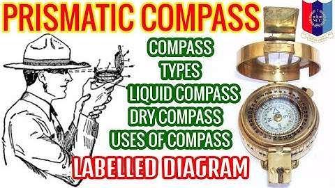 All About Prismatic COMPASS In NCC. With Diagram & labelling.
