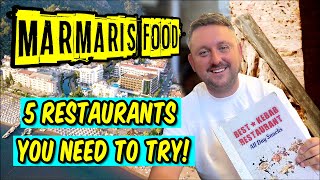 My Top 5 Restaurants in Marmaris and Icmeler Türkiye
