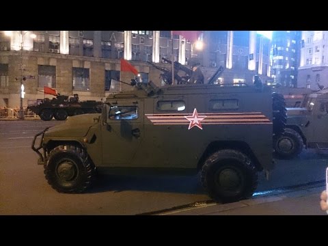 Репетиция Парада Победы в Москве. 29.04.2015