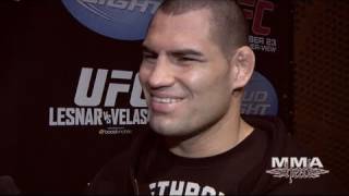 Heavyweight Champ Cain Velasquez - UFC 121 Interview