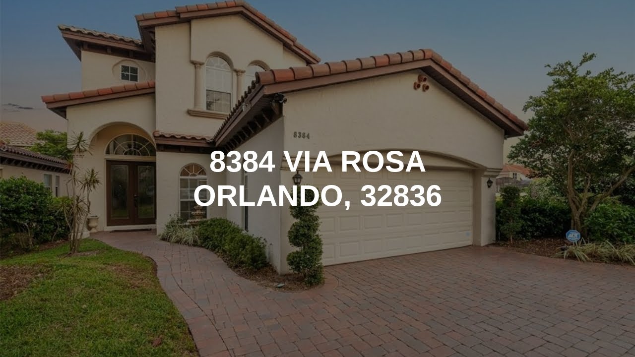 8384 VIA ROSA | ORLANDO Real Estate
