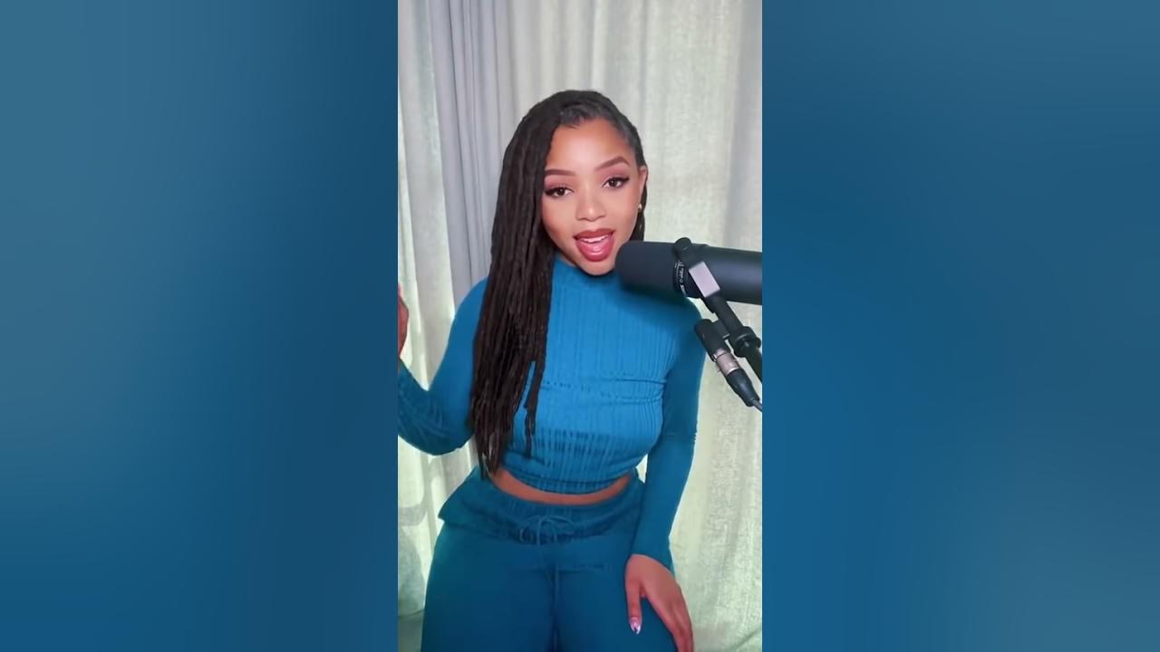 Chloe Bailey covers "Leave the Door Open" by Silk Sonic (Tiktok)