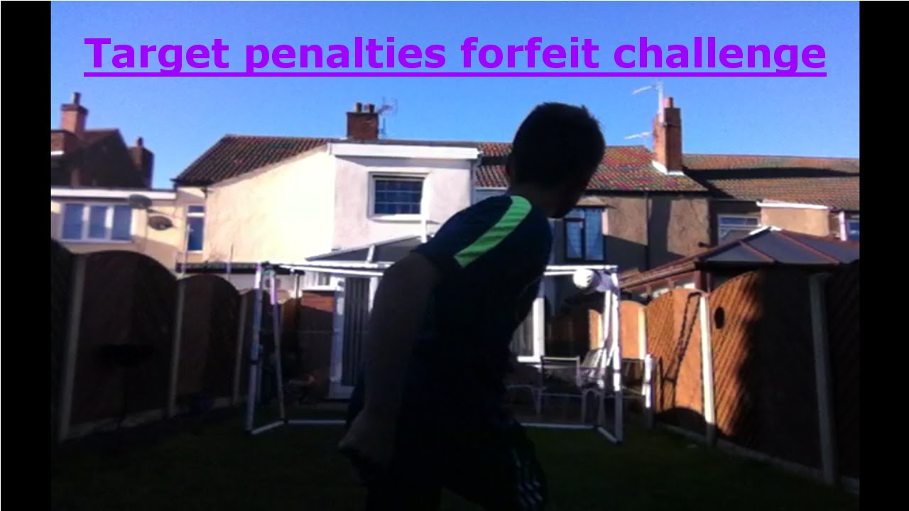 Target Penalty Forfeit Challenge - YouTube