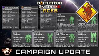 BattleTech - Mercenary Aces Campaign Kickoff | Cinder Jackals | Late Clan Invasion Era 3055