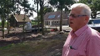 Harrie Boerhof Beschrijft Tuinaanleg Bostuin Met Logeerhut In Nijensleek