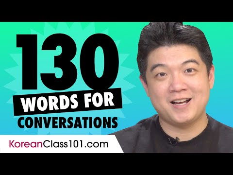 130 Korean Words For Daily Life Conversations