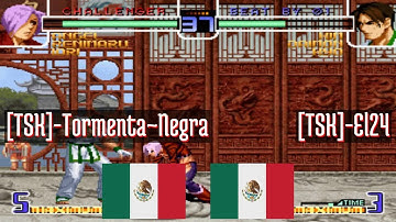 FT5 @kf2k2pls: [TSK]-Tormenta~Negra (MX) vs [TSK]-El24 (MX) [KOF 2002 Plus kf2k2 Fightcade] Apr 14