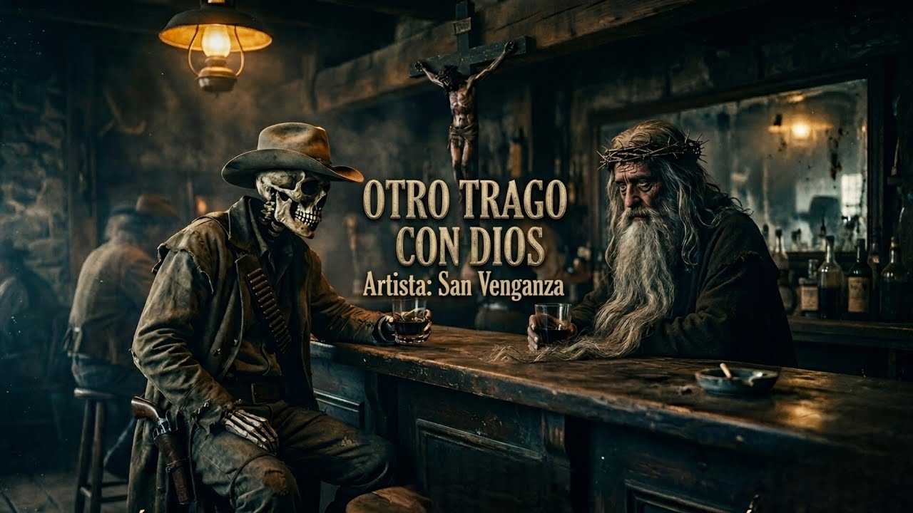 Cover OTRO TRAGO CON DIOS // DARK COUNTRY EN ESPAÑOL