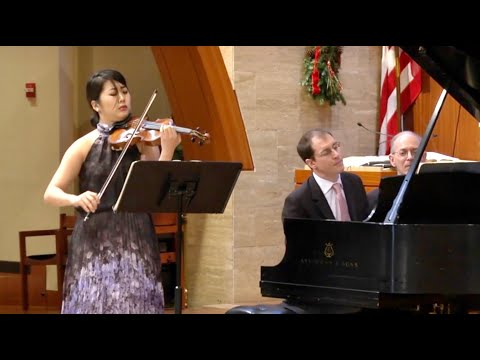 Kristin Lee, violin, Gilles Vonsattel, piano: Beethoven’s 