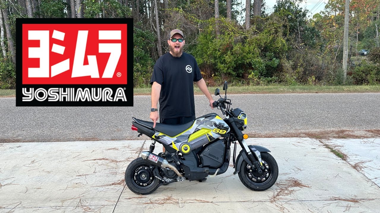 2022 Honda Navi Yoshimura Race Exhaust! YouTube