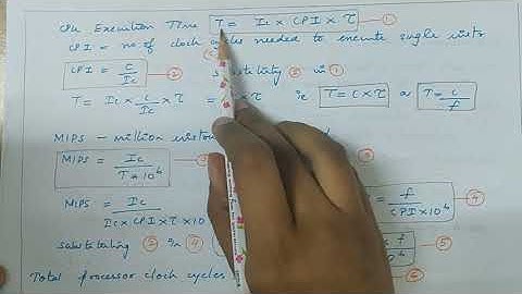 Computer System Architecture - System Attributes to Performance Part1