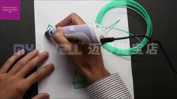 Magical 3D Printing Pen - diy magic draw anything 3d printing pen tutorial eiffel tower