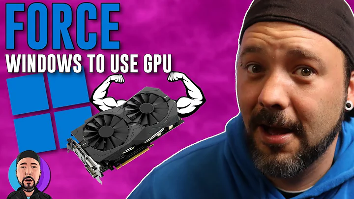 How to FORCE Windows to use your Dedicated GPU