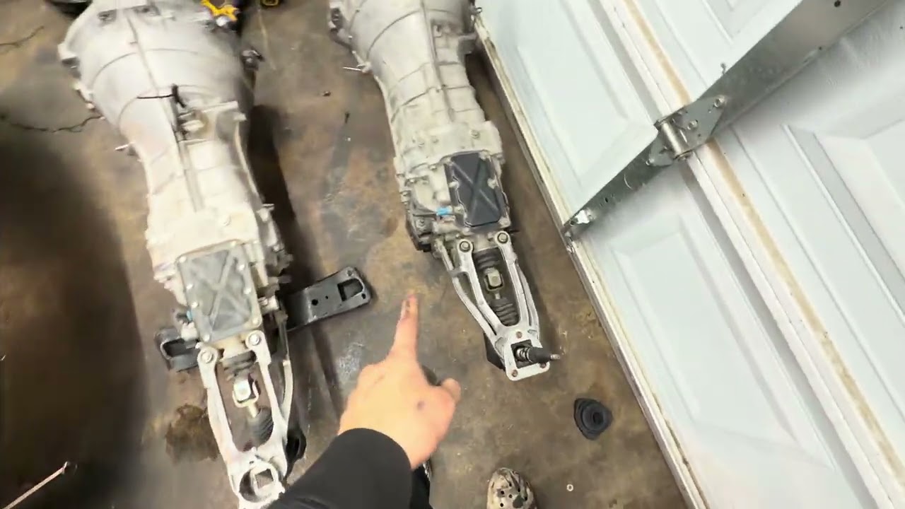 Boosted 350z getting transmission replaced 