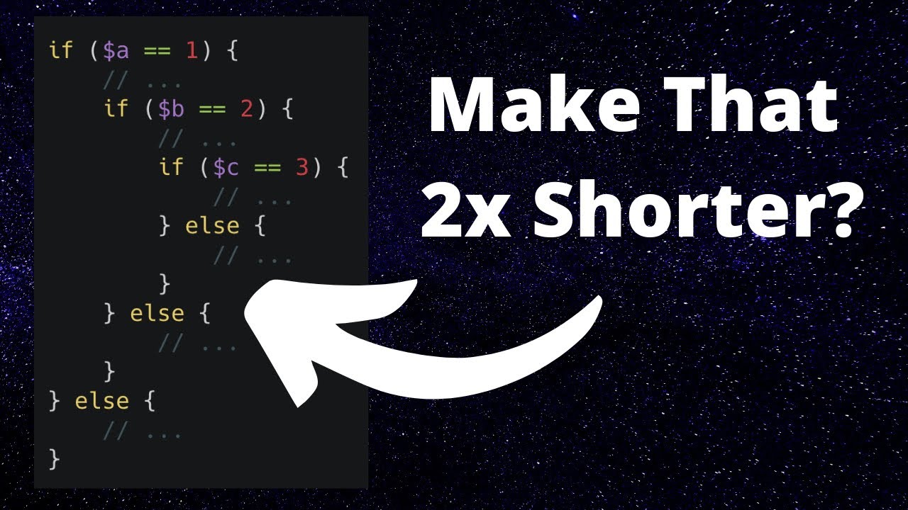 Php: Make If-Else More Readable And Shorter