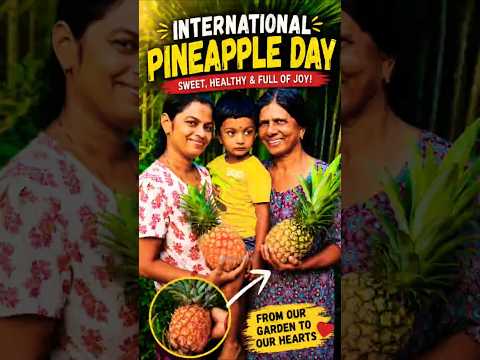 International Pineapple Day🍍🤩... #shorts#subscribe#masterjaswin#