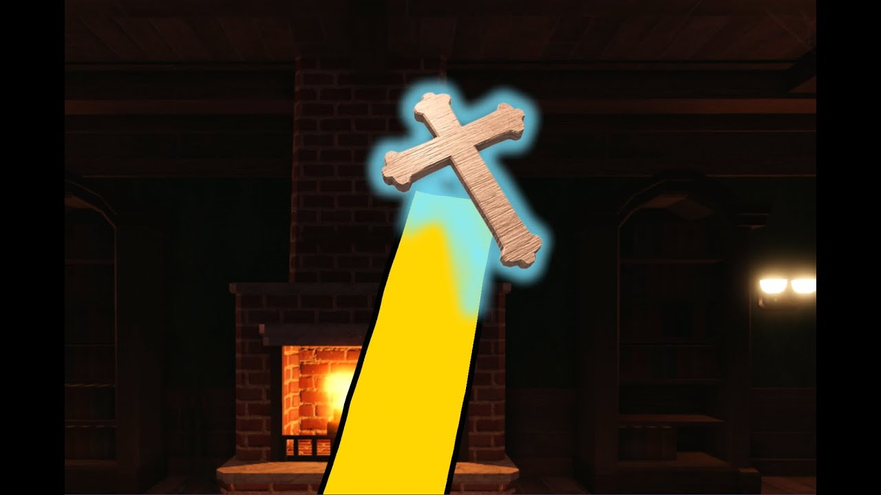 Crucifix on a random person in Doors meme YouTube