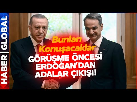 Erdoğan Miçotakis'le Görüşme Öncesi Yunan Basınına Dikkat Çeken Çağrıda Bulundu!