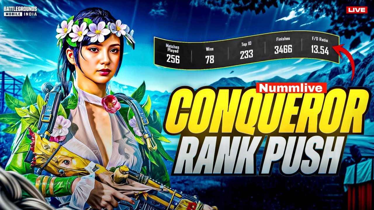 MY FIRST LIVE STREAM 2026 😊| BGMI LIVE @Nummlive