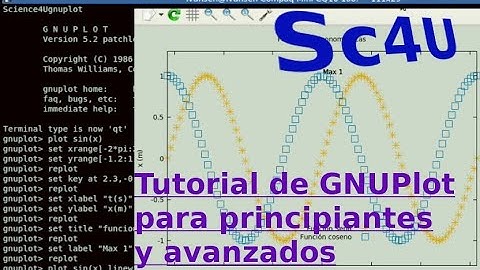 Tutorial-Principios de GNUPlot 1 cómo usar GNUPlot