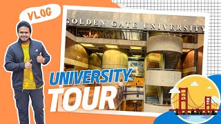 Golden Gate University, San Francisco, California Campus Tour ( In English )