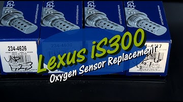 How To Install Lexus is300 Oxygen Sensors (Step-by-Step)