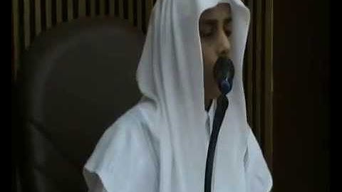 تلاوة للطالب  مشاري عبدالرحمن الرفاعي