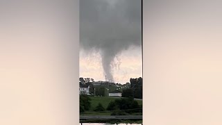 Strong storms pass through northeastern and central Pennsylvania