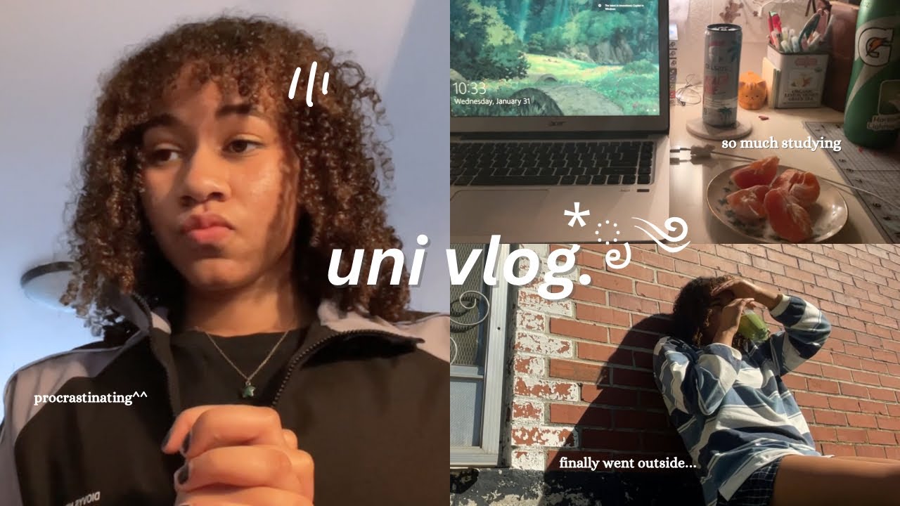 days of a uni student 📓⋆.ೃ࿔*: daily routines, how I reset, & study vlog