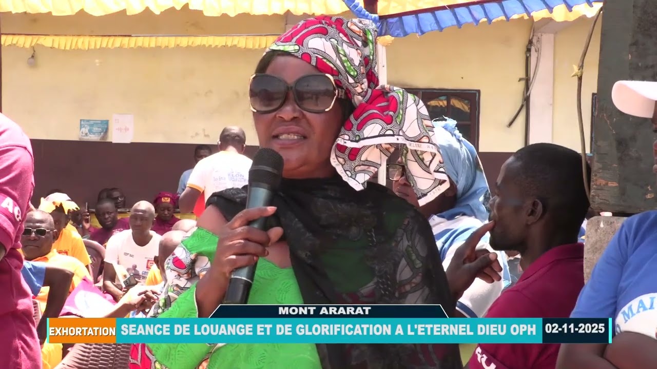 FINI EXHORTATION DU PRESIDENT ADJOINT DU BUCOPN BUCODEK  DU 02 11 2025 AU MONT ARARAT