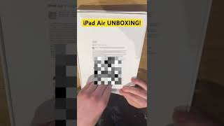 iPad Air UNBOXING! #apple #ipad #ipadair #ipadairm3