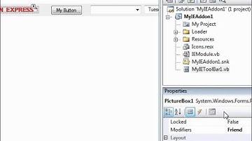 Add any .net controls to Internet Explorer toolbars (VB.NET, C#)