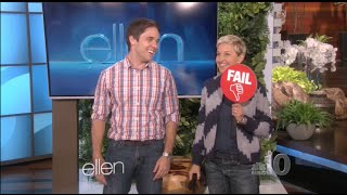 Epic Or Fail LIVE | Trick Shots on The Ellen DeGeneres Show | Josh Horton