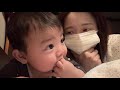 深夜に覚醒した息子vs母