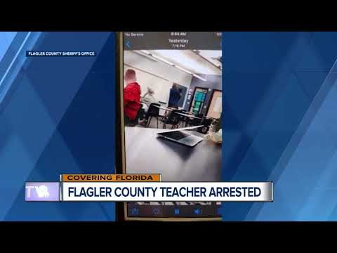 Florida middle school teacher arrested after removing student from class